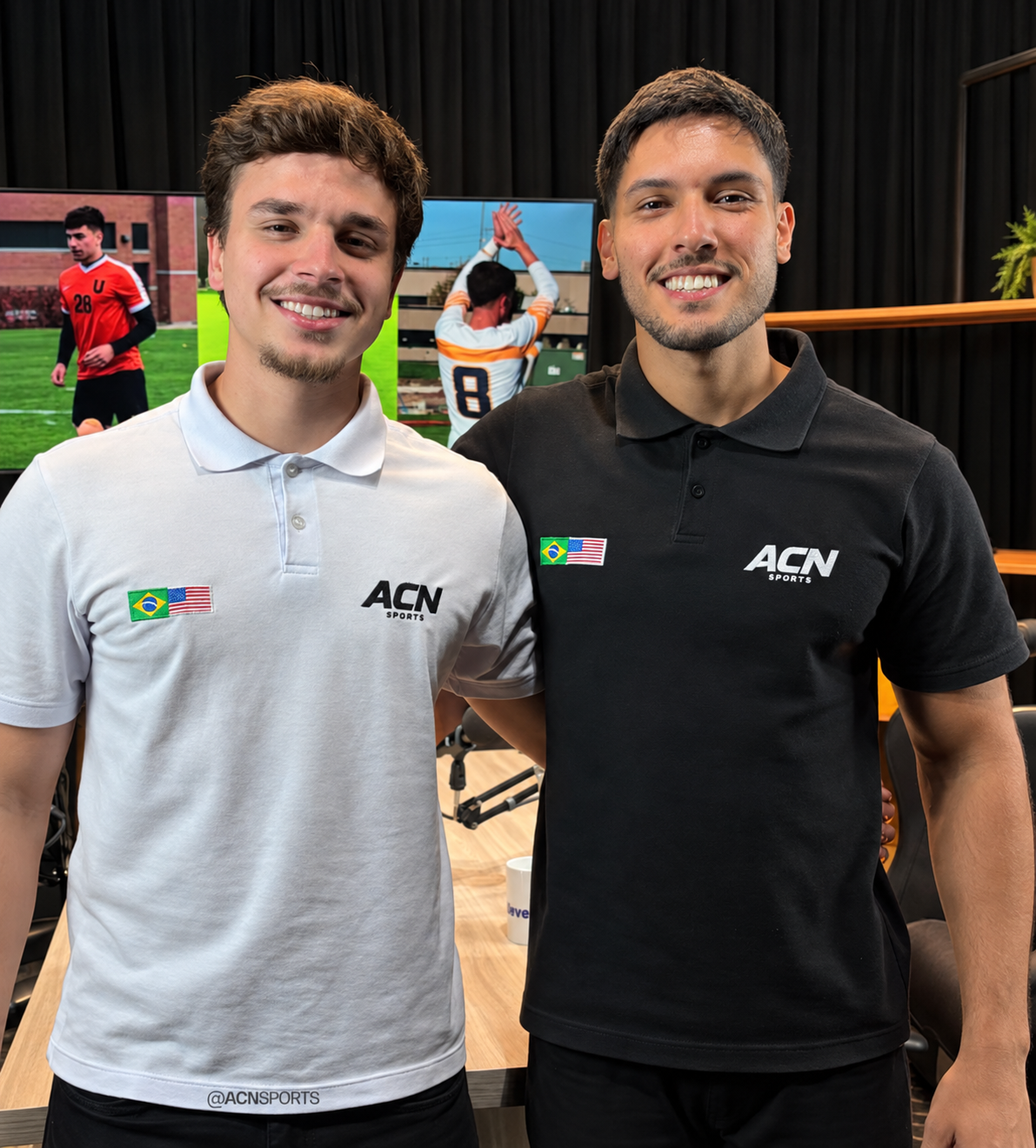 Gabriel Uemura e Matheos Iezo, fundadores da ACN Sports